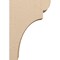 Ekena Millwork 9"W x 18"D x 27"H Classic Yorktown Rough Cedar Woodgrain TimberThane Corbel, Primed Tan CORUR09X18X27YORRCPR - alternate 6